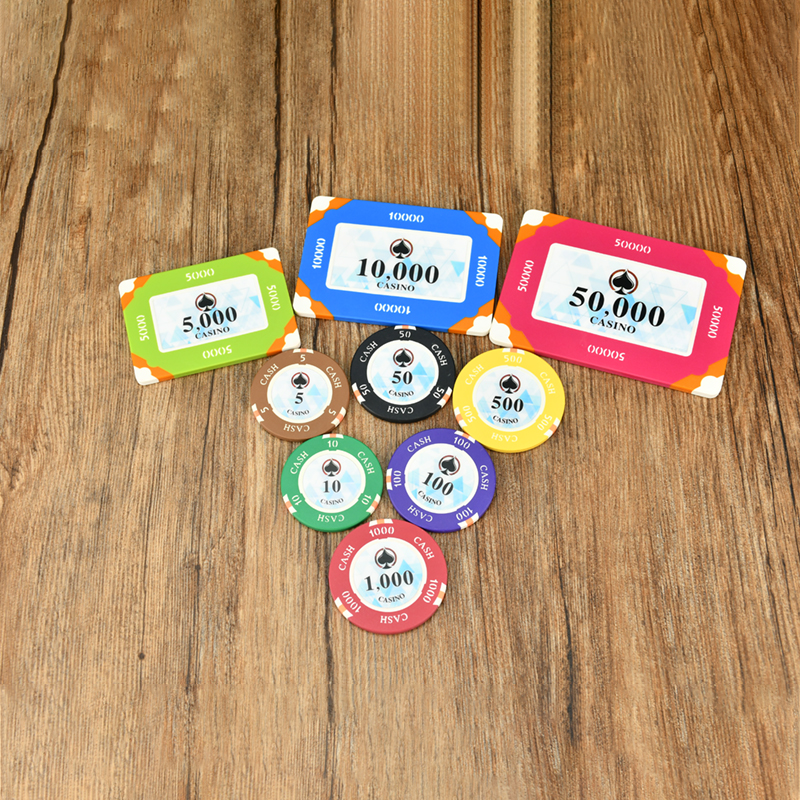 Poker chips NFC anti-counterfeiting round square waterproof tag RFID custom poker chips ICODE SLIX chip tag