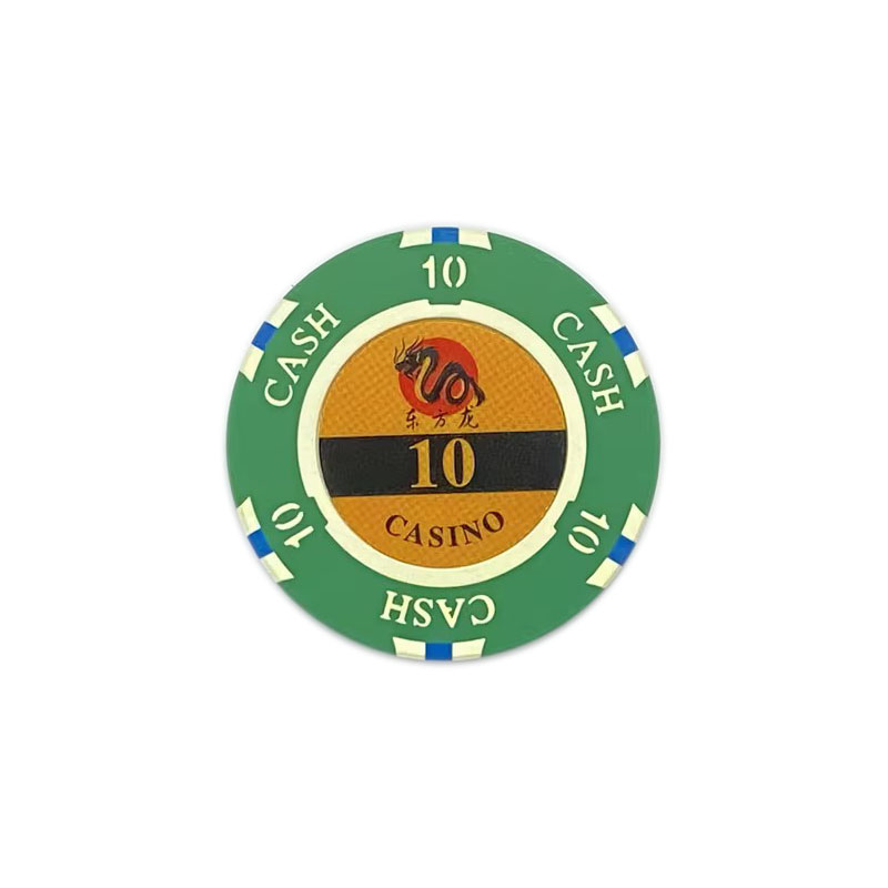 RFID Poker Chips Round Heat-resistant Waterproof Nfc Anti-counterfeiting Traceable Easy to clear R6P Chip