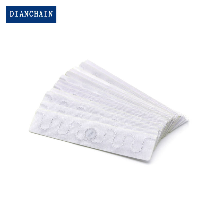 Washable Textile Hotel Woven Washing Management UHF RFID Label