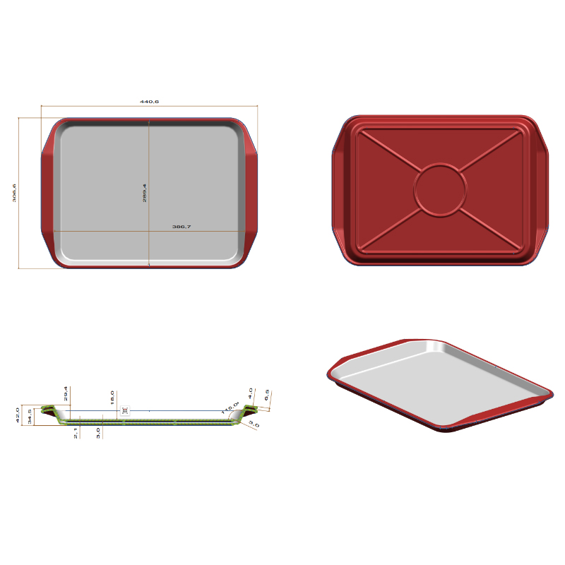 Customizable RFID melamine tableware quick inventory PCB tag diameter 22mm high temperature and waterproof tag
