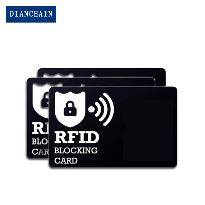 RFID Blocking Card NFC Shielding Anti-theft Swipe to Prevent ID/Bank Card Information From Being Stolen
