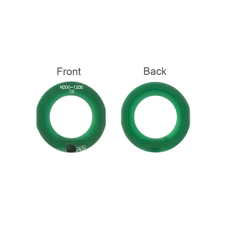 High temperature resistant RFID tag, high-frequency PCB coil, NFC electronic tag manufacturer, direct sales ICODE DNA chip, diameter 20