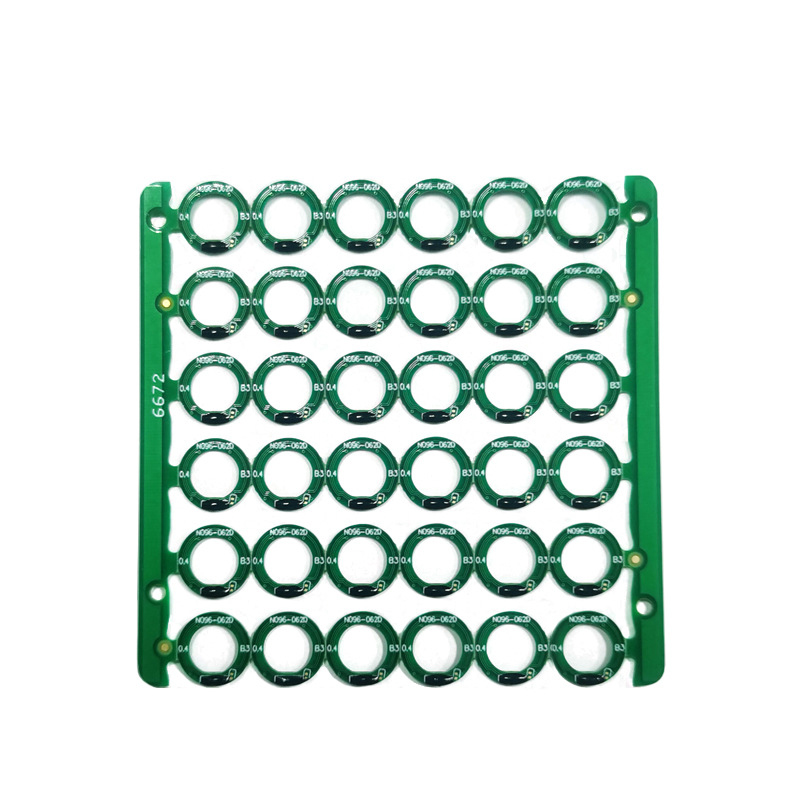 High temperature PCB label 13.56M coil electric toothbrush NFC ICODE SLIX-S chip label diameter 9.6mm